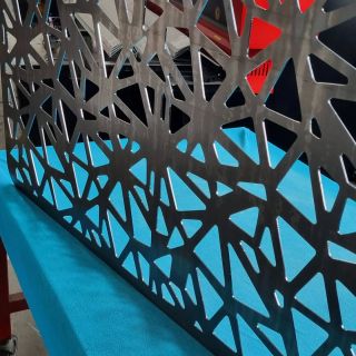 Plotová výplň 3mm🔥 www.folizol.cz #laser #plot #design #branka #zabradli